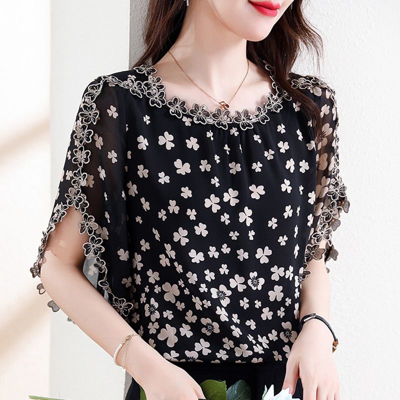 Blusinhas Florais com Bordados
